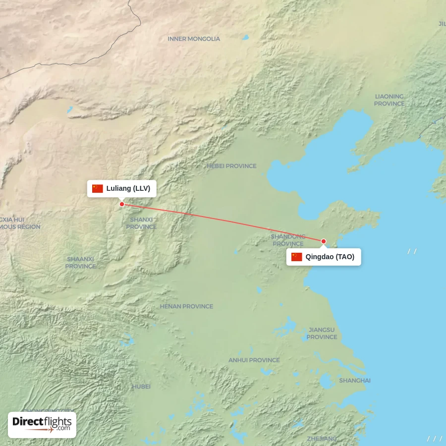 TAO - LLV route map