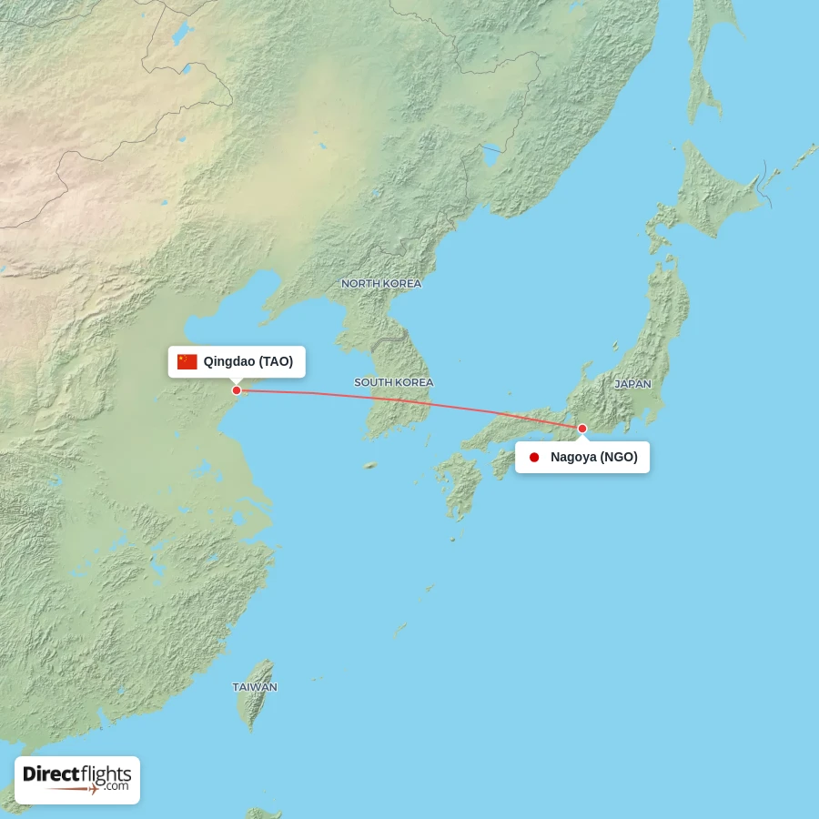 TAO - NGO route map