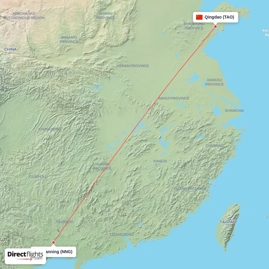 TAO - NNG route map