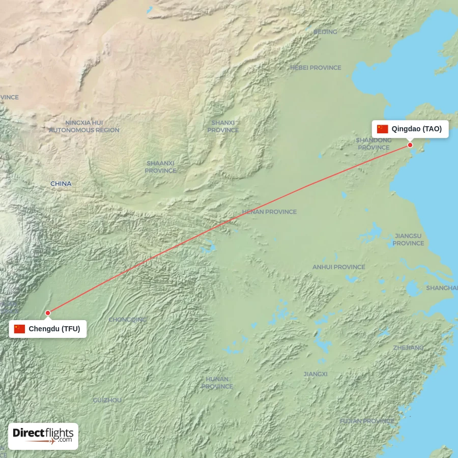 TAO - TFU route map