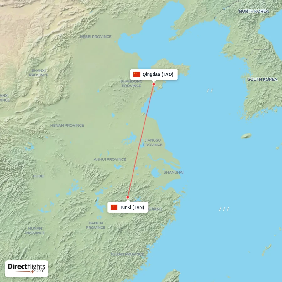 TAO - TXN route map