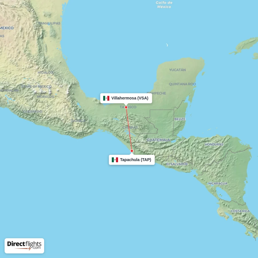 TAP - VSA route map