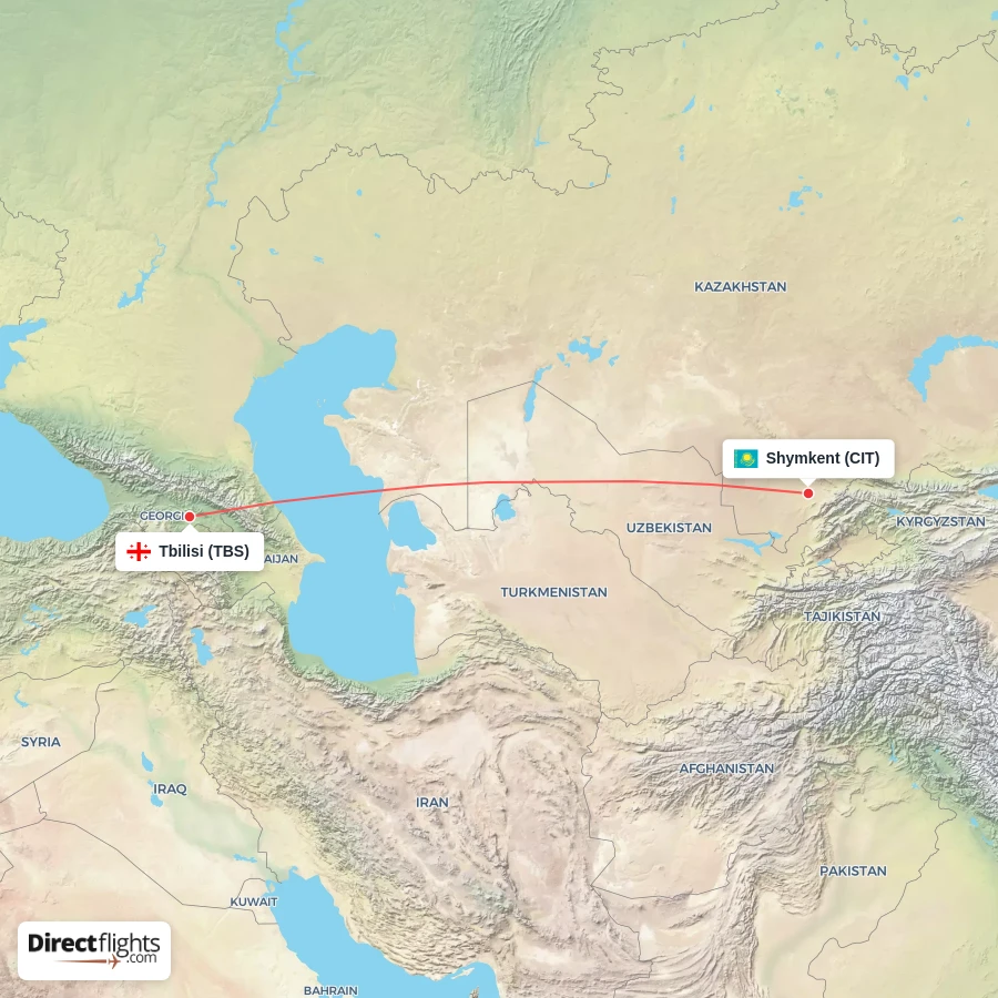 TBS - CIT route map