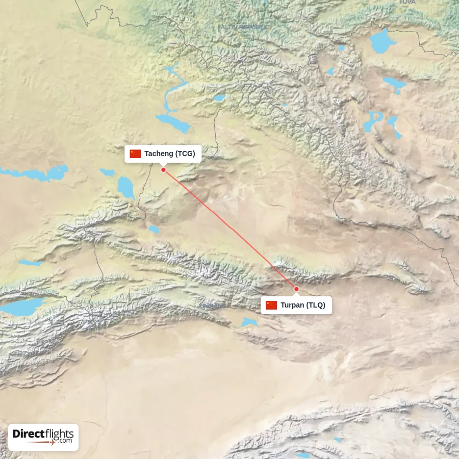 TCG - TLQ route map