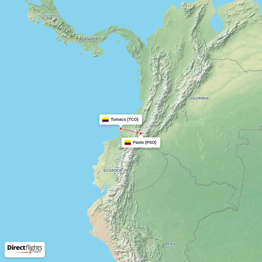 TCO - PSO route map