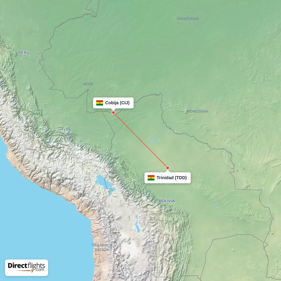TDD - CIJ route map