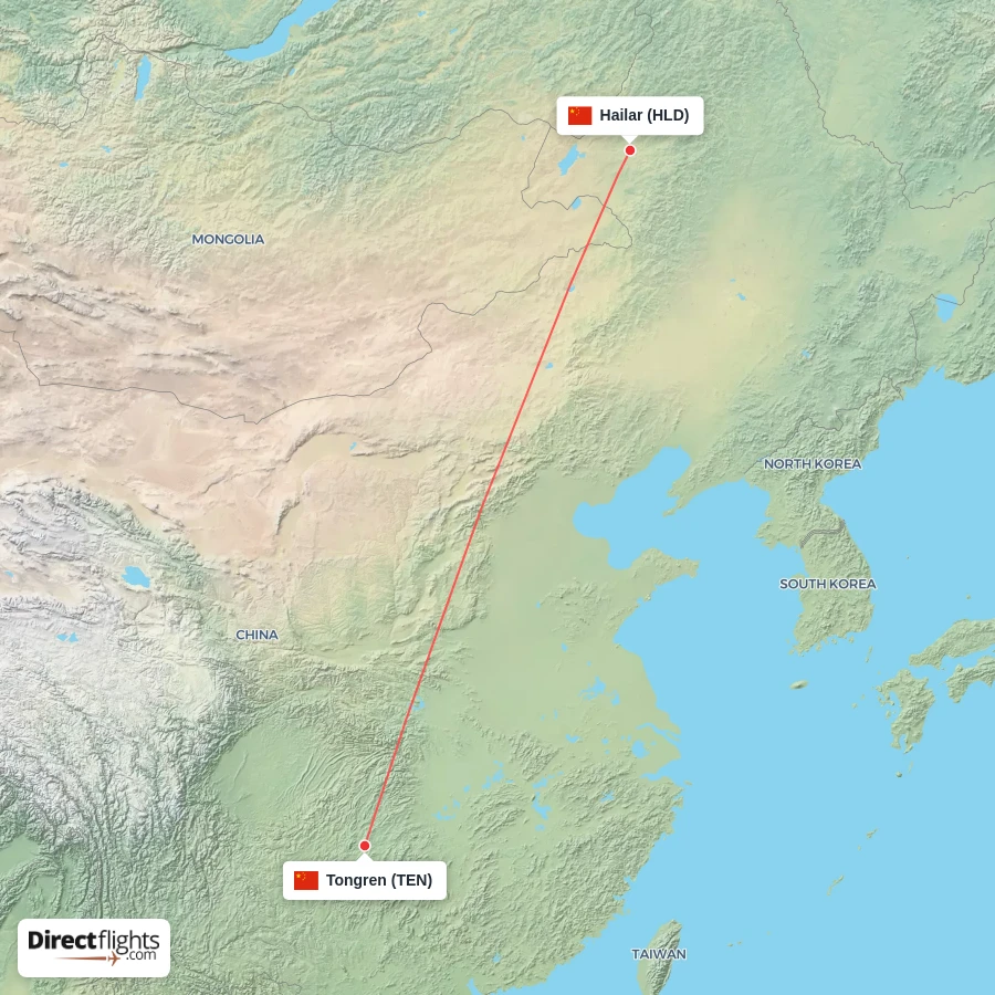 TEN - HLD route map
