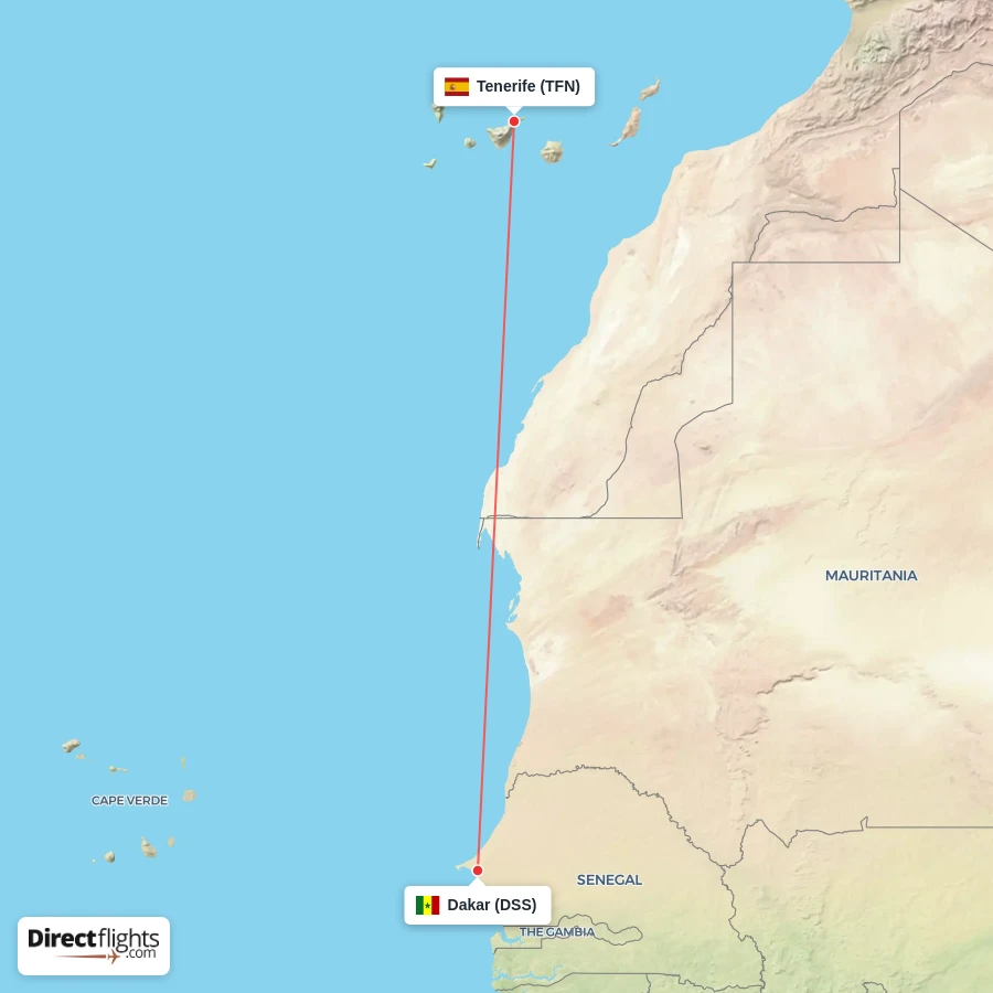 TFN - DSS route map