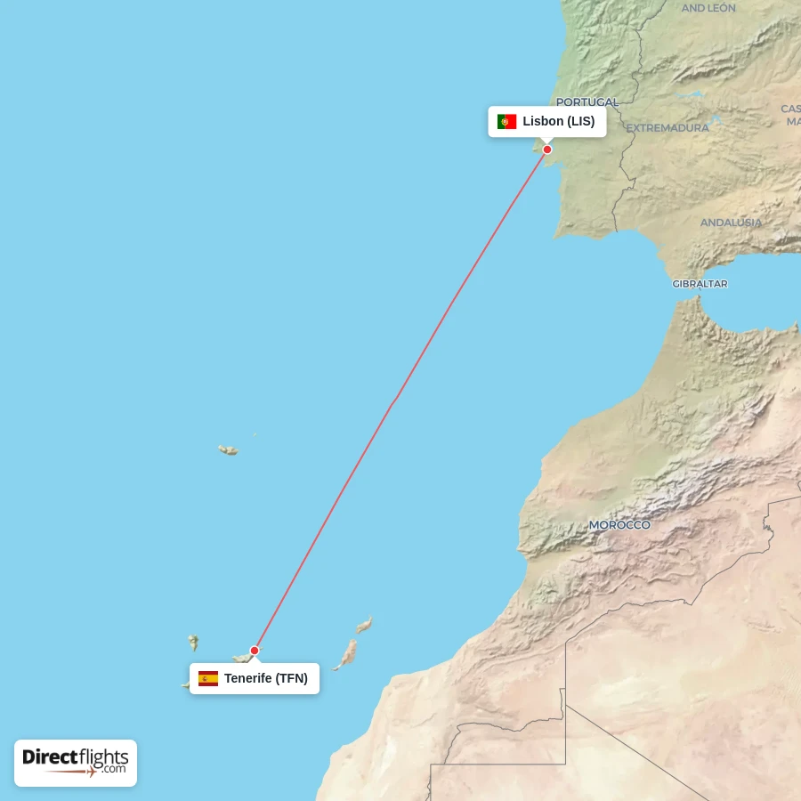 TFN - LIS route map