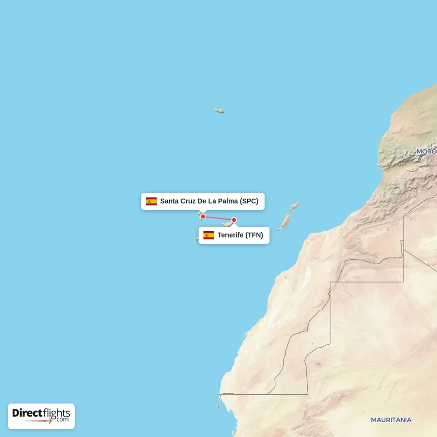 TFN - SPC route map
