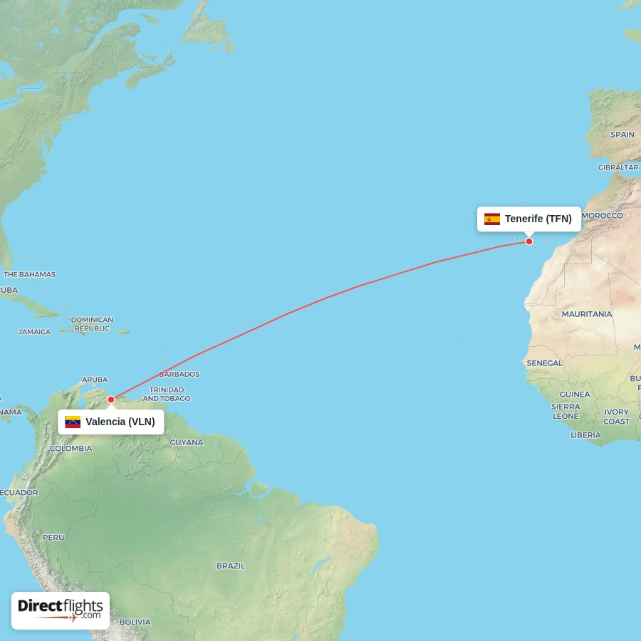 TFN - VLN route map
