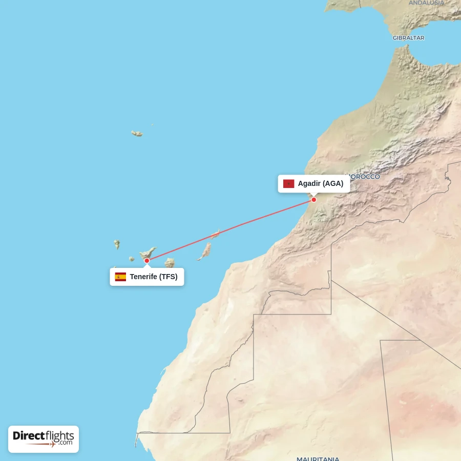 TFS - AGA route map