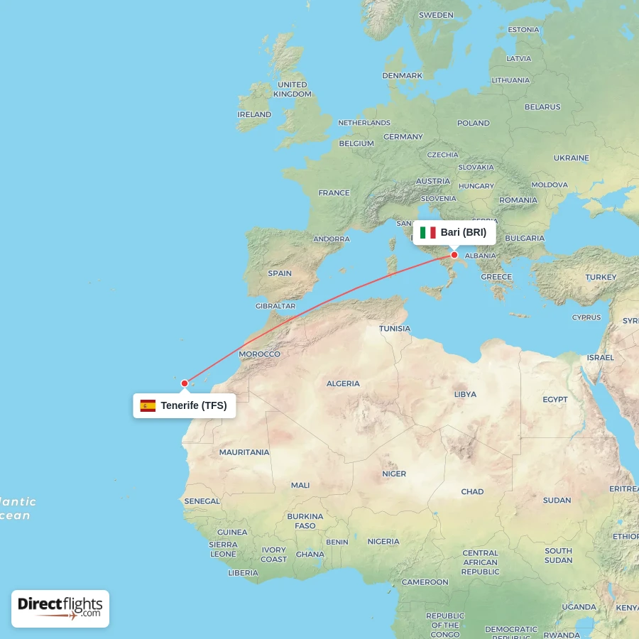TFS - BRI route map