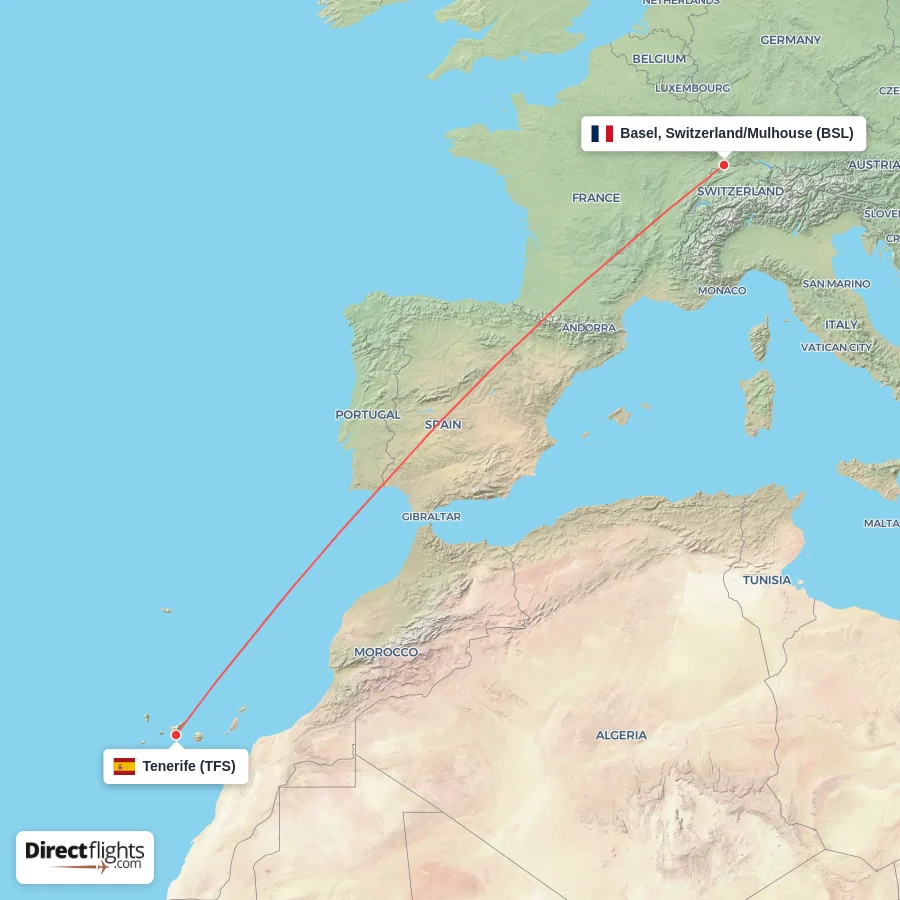 TFS - BSL route map