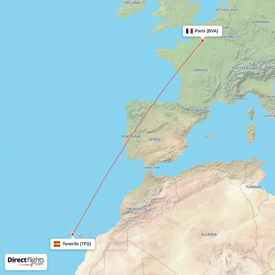 TFS - BVA route map