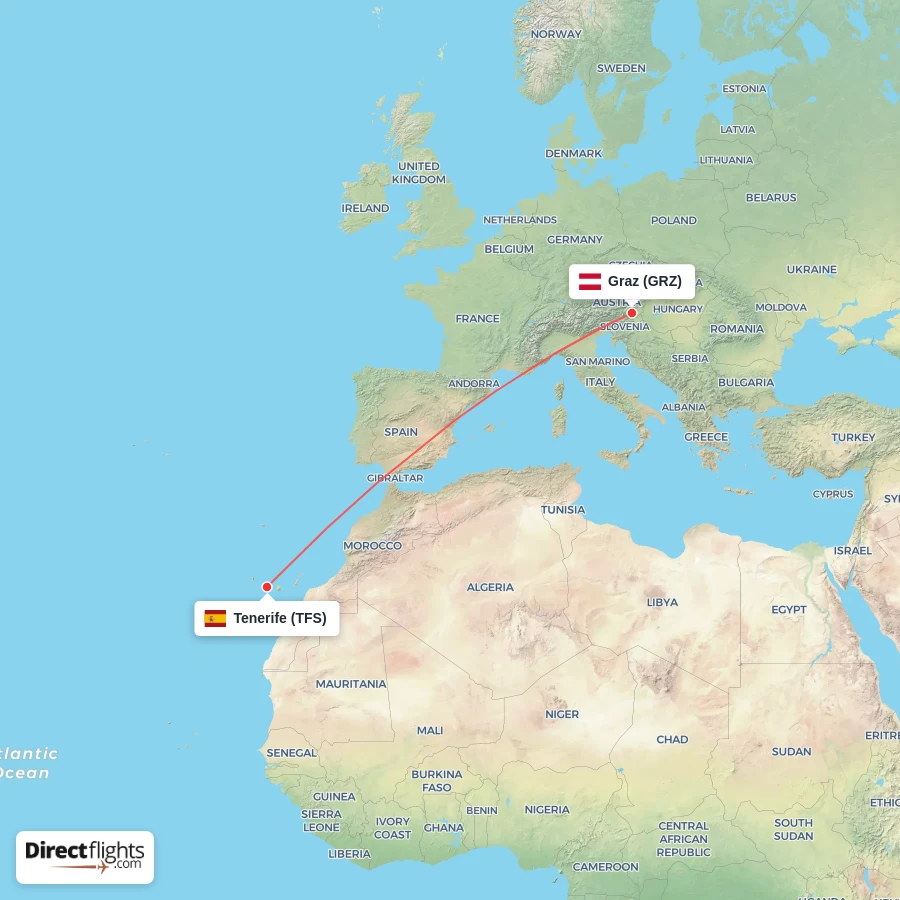 TFS - GRZ route map