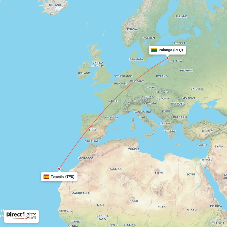 TFS - PLQ route map