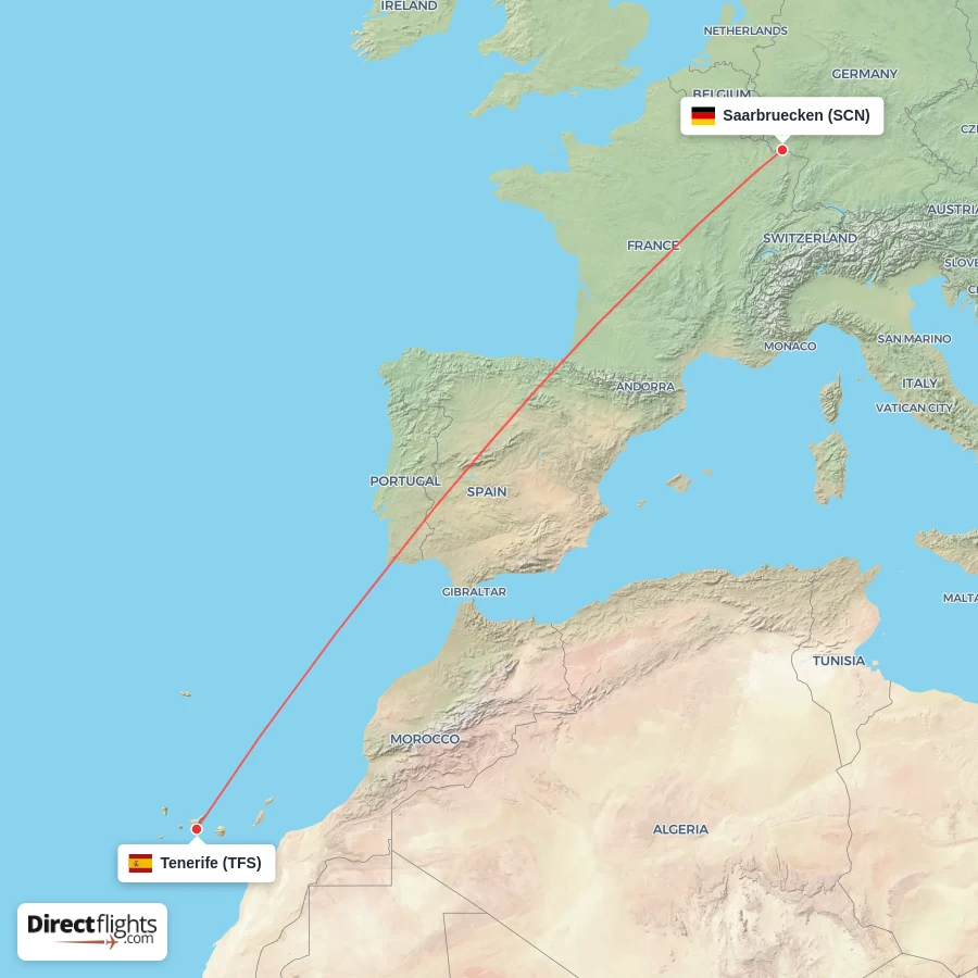 TFS - SCN route map