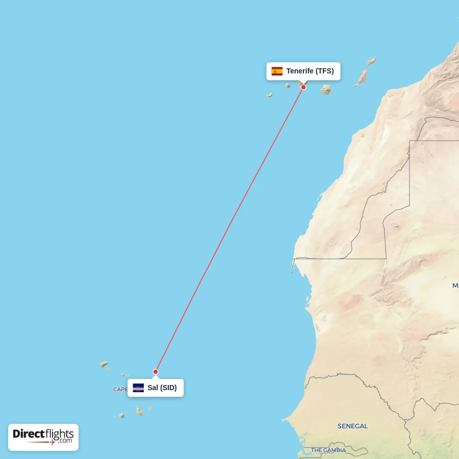 TFS - SID route map