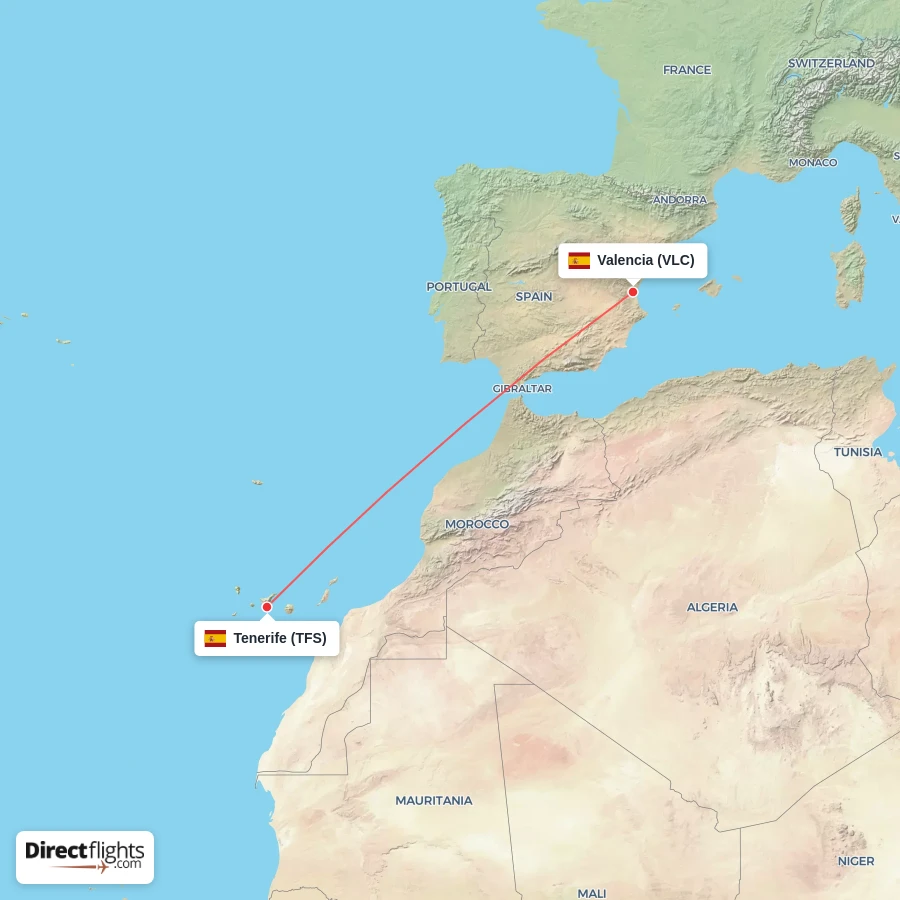 TFS - VLC route map