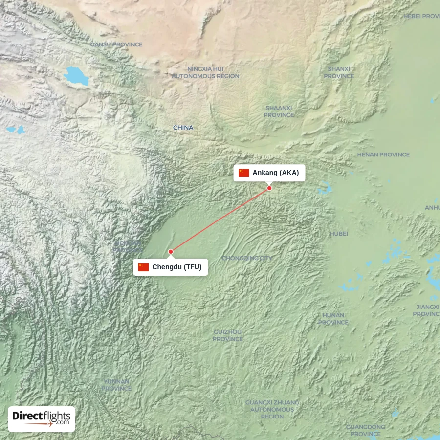 TFU - AKA route map
