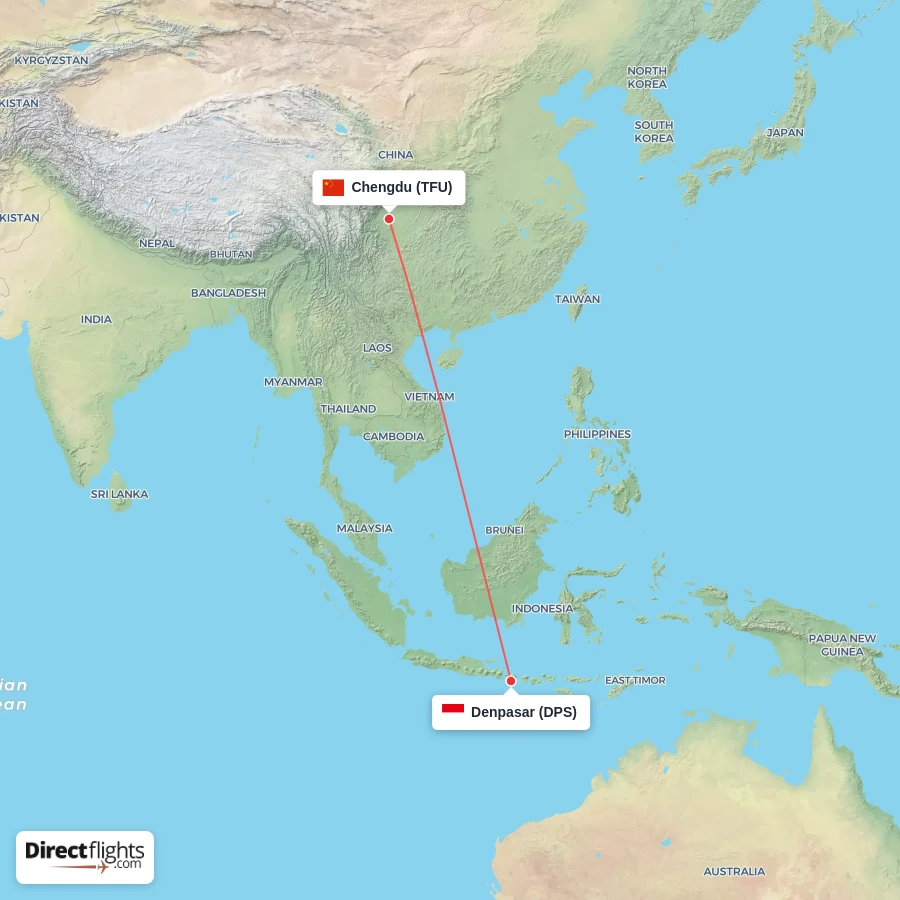 TFU - DPS route map