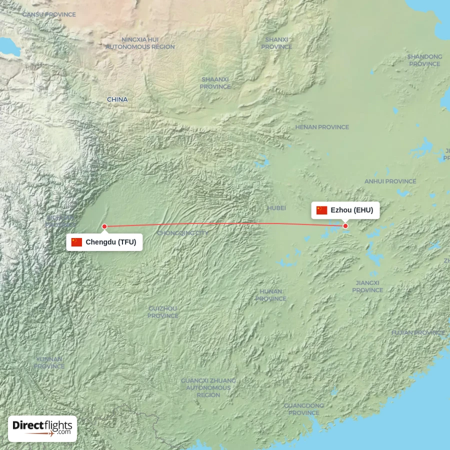 TFU - EHU route map