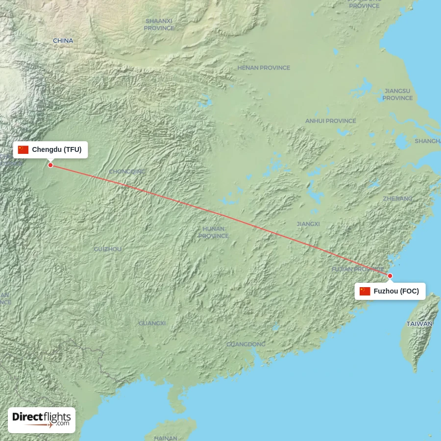 TFU - FOC route map
