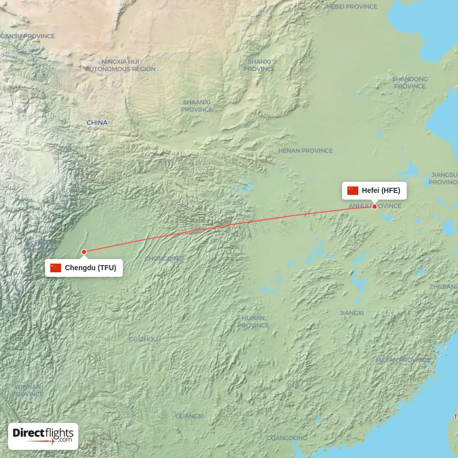 TFU - HFE route map