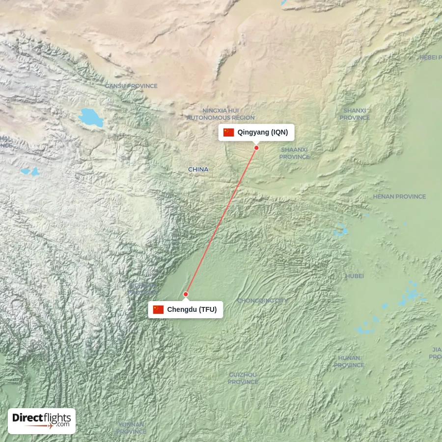 TFU - IQN route map