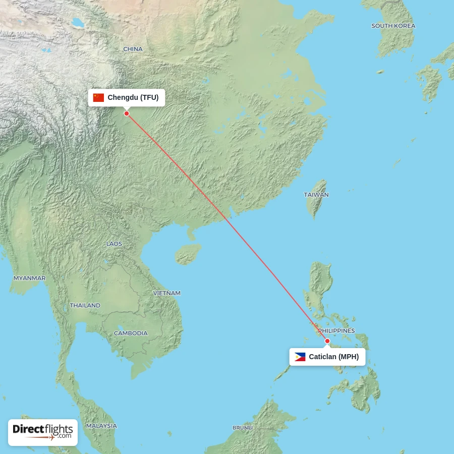 TFU - MPH route map