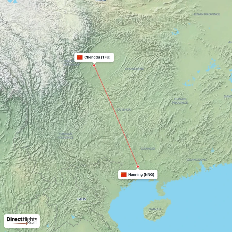 TFU - NNG route map