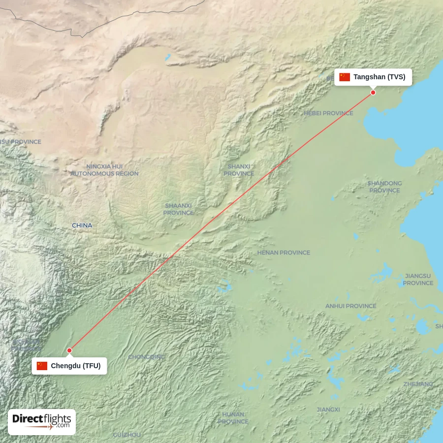 TFU - TVS route map