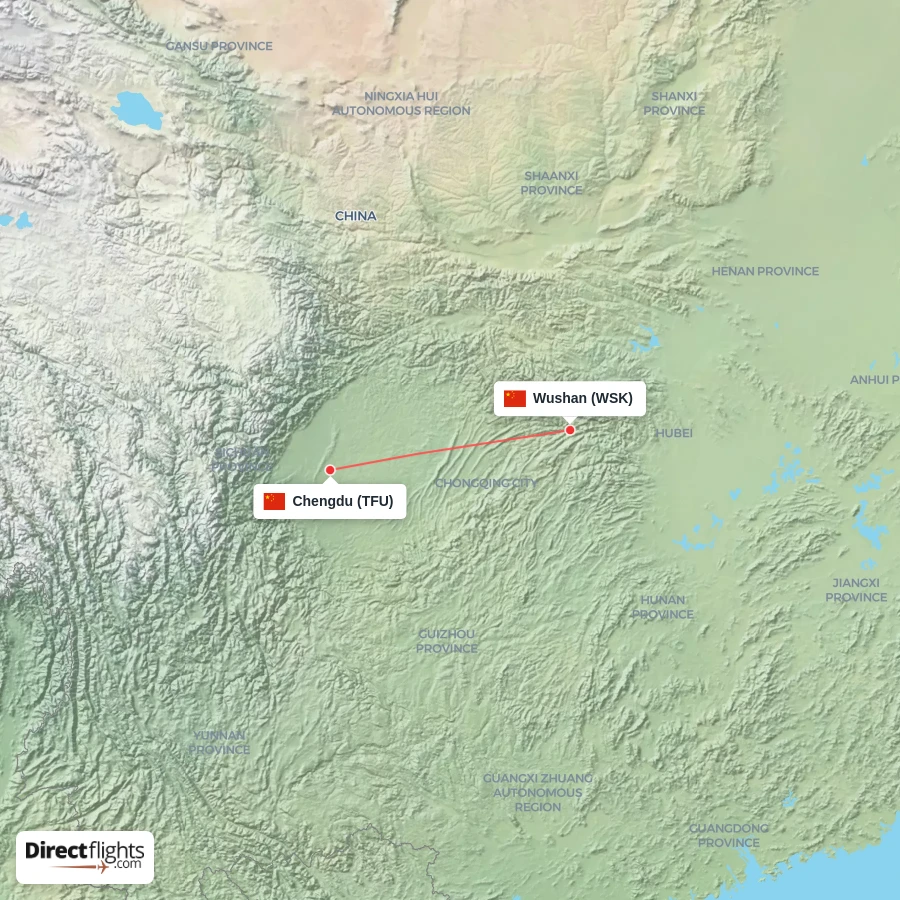 TFU - WSK route map