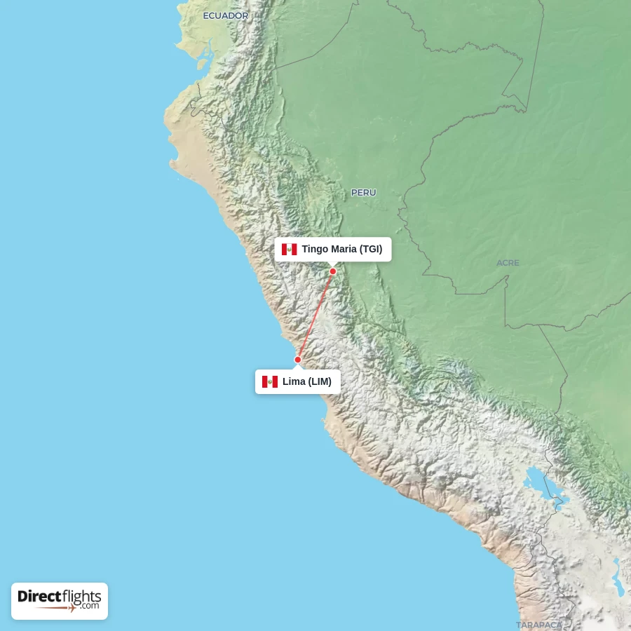 TGI - LIM route map