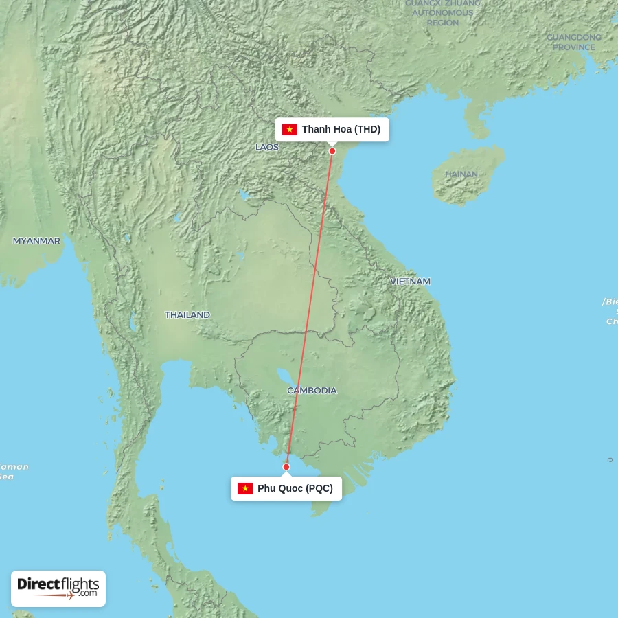 THD - PQC route map
