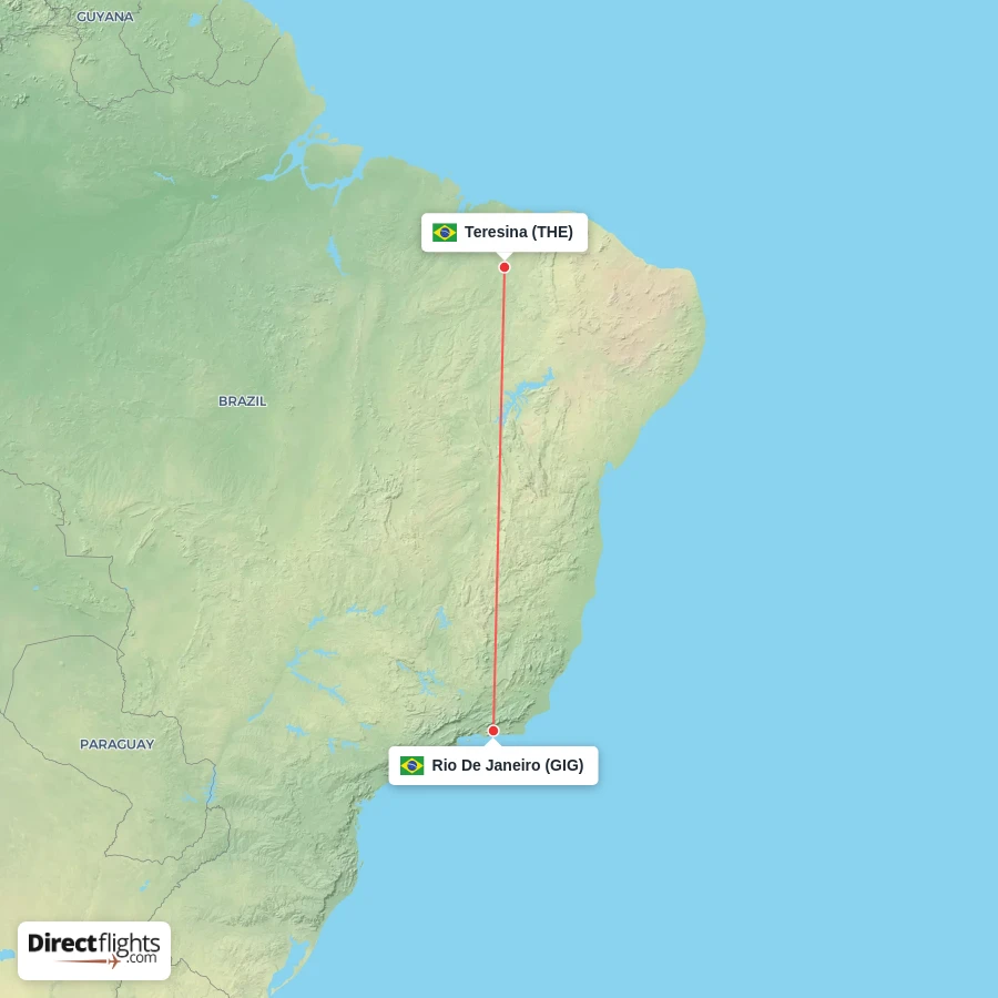 THE - GIG route map