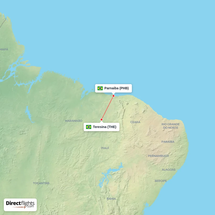 THE - PHB route map