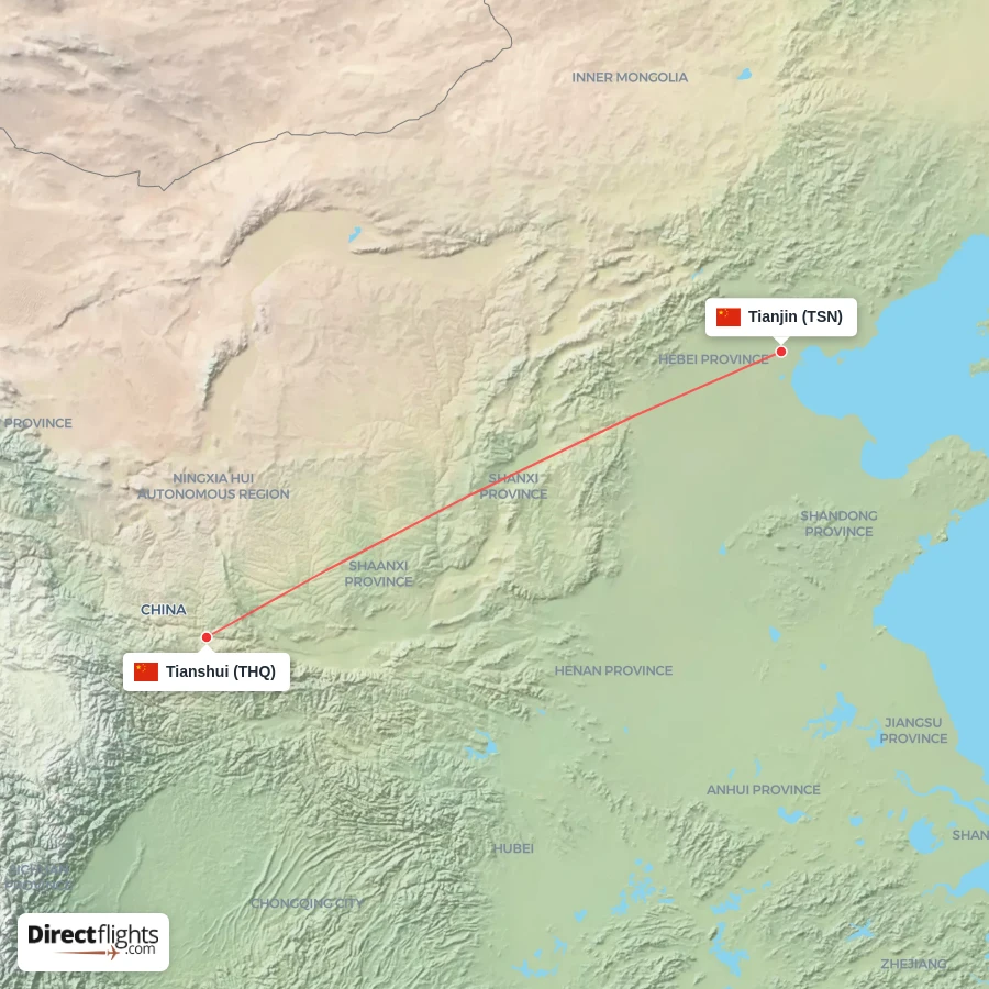 THQ - TSN route map