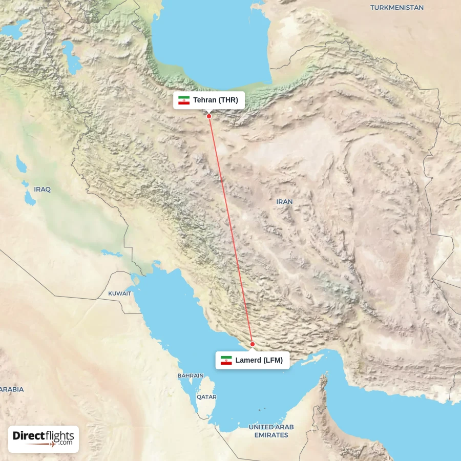 THR - LFM route map