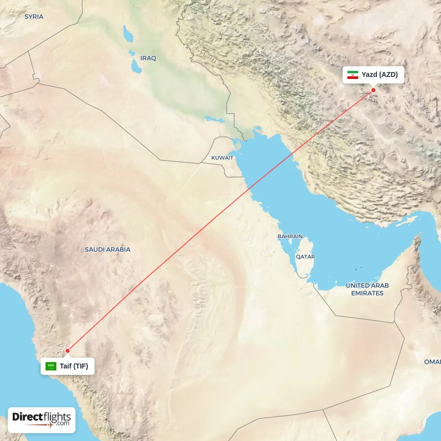 TIF - AZD route map