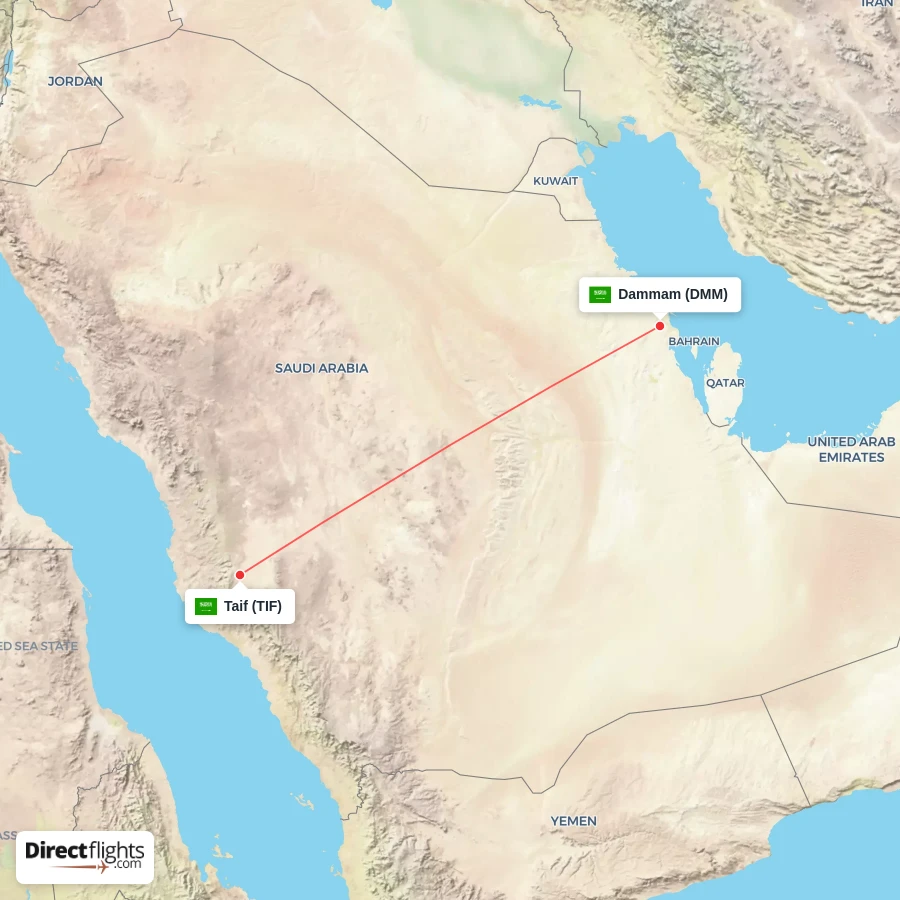TIF - DMM route map