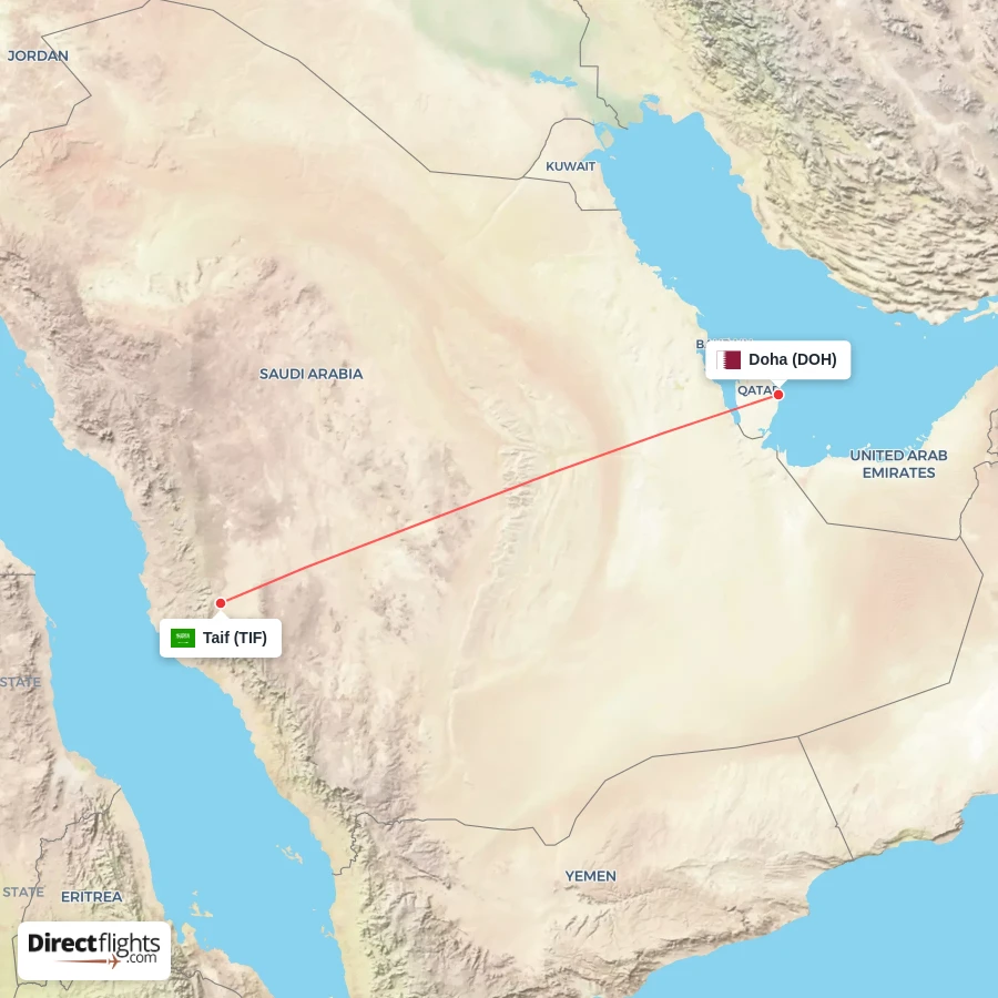 TIF - DOH route map