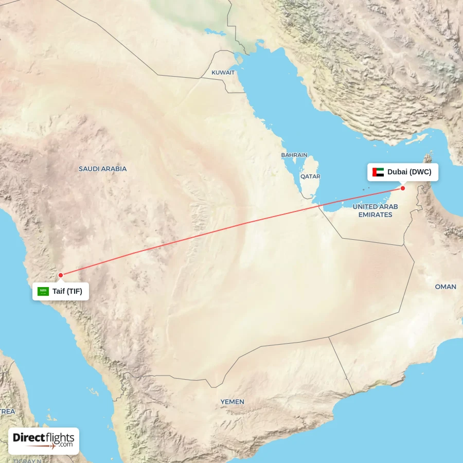 TIF - DWC route map