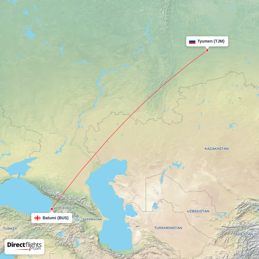 TJM - BUS route map