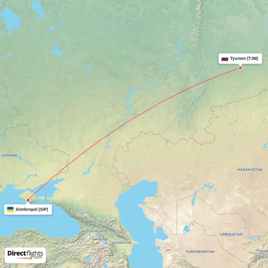 TJM - SIP route map