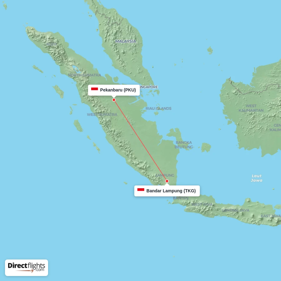 TKG - PKU route map