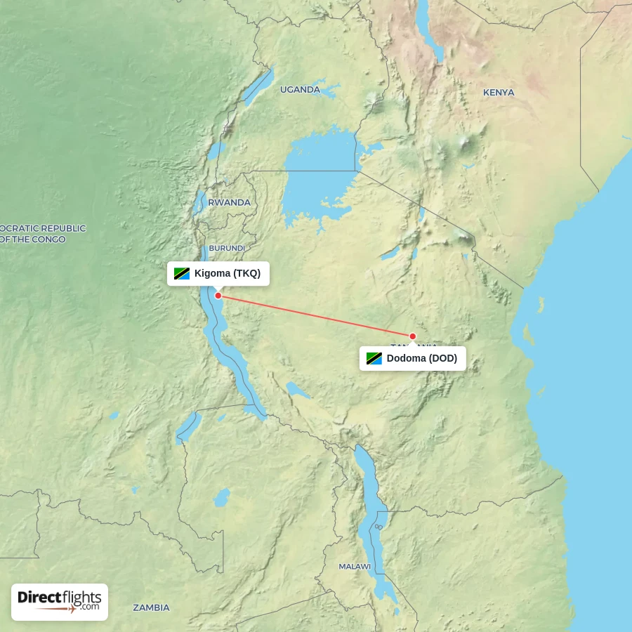 TKQ - DOD route map