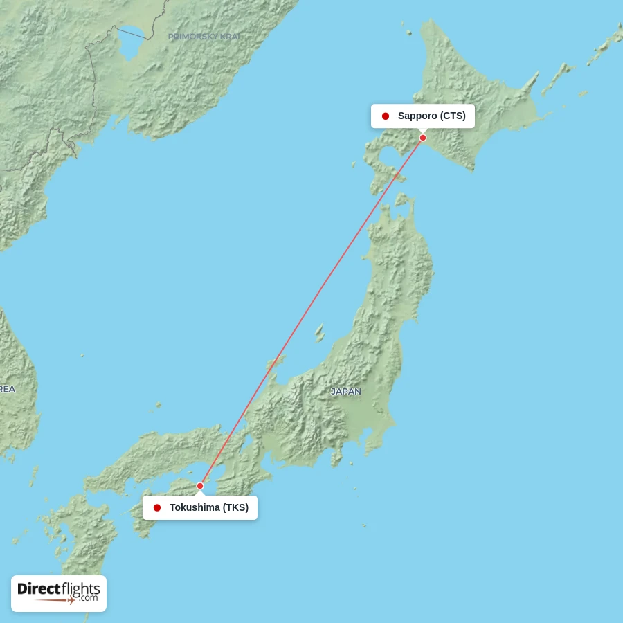 TKS - CTS route map