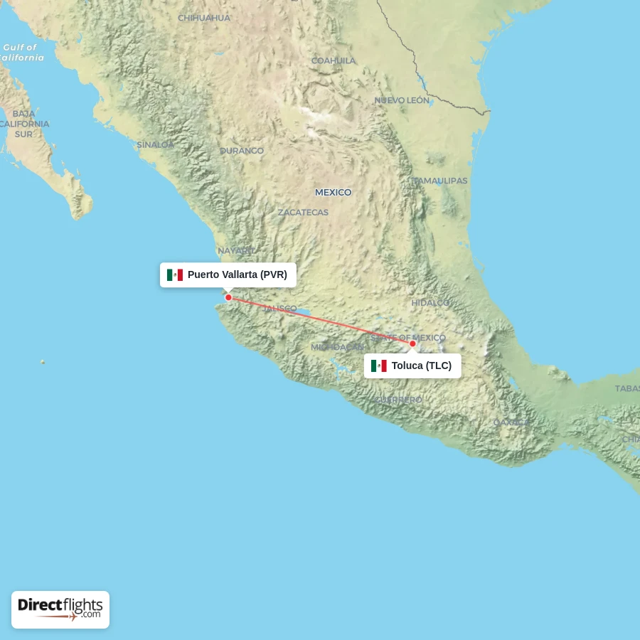 TLC - PVR route map